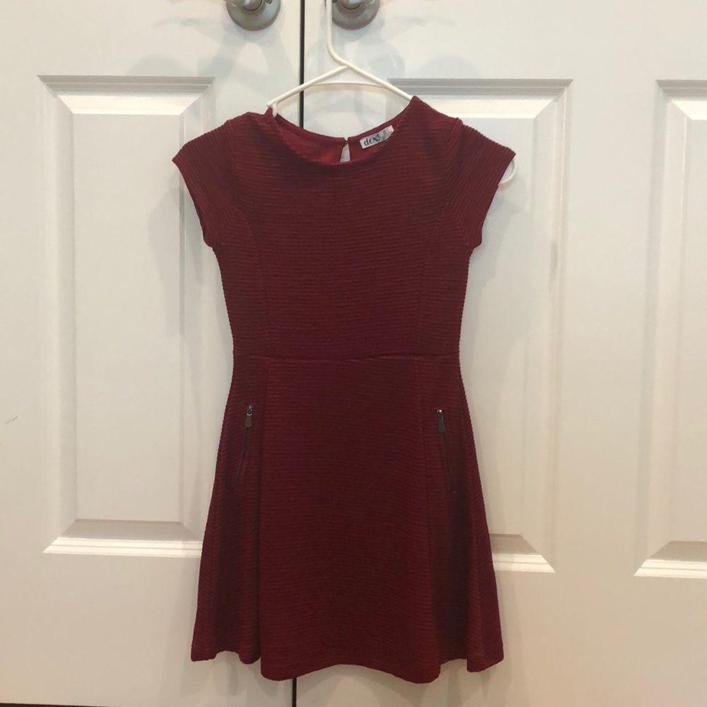 Maroon Red dress